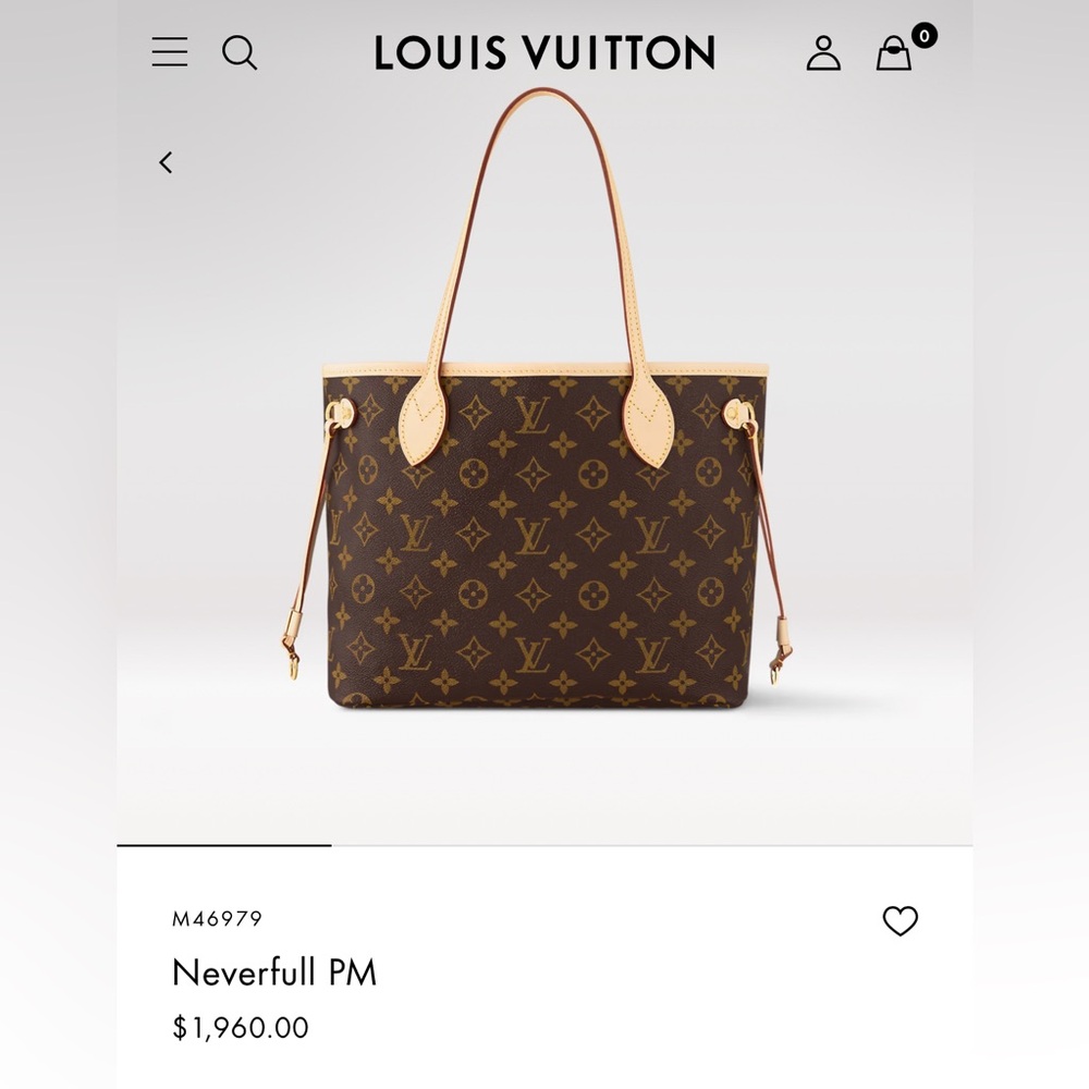 Louis Vuitton tote medium size. Used!